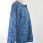 Tunique vintage bleu à motifs foulards La friperie vintage
