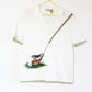 T-shirt vintage blanc Golf La friperie vintage